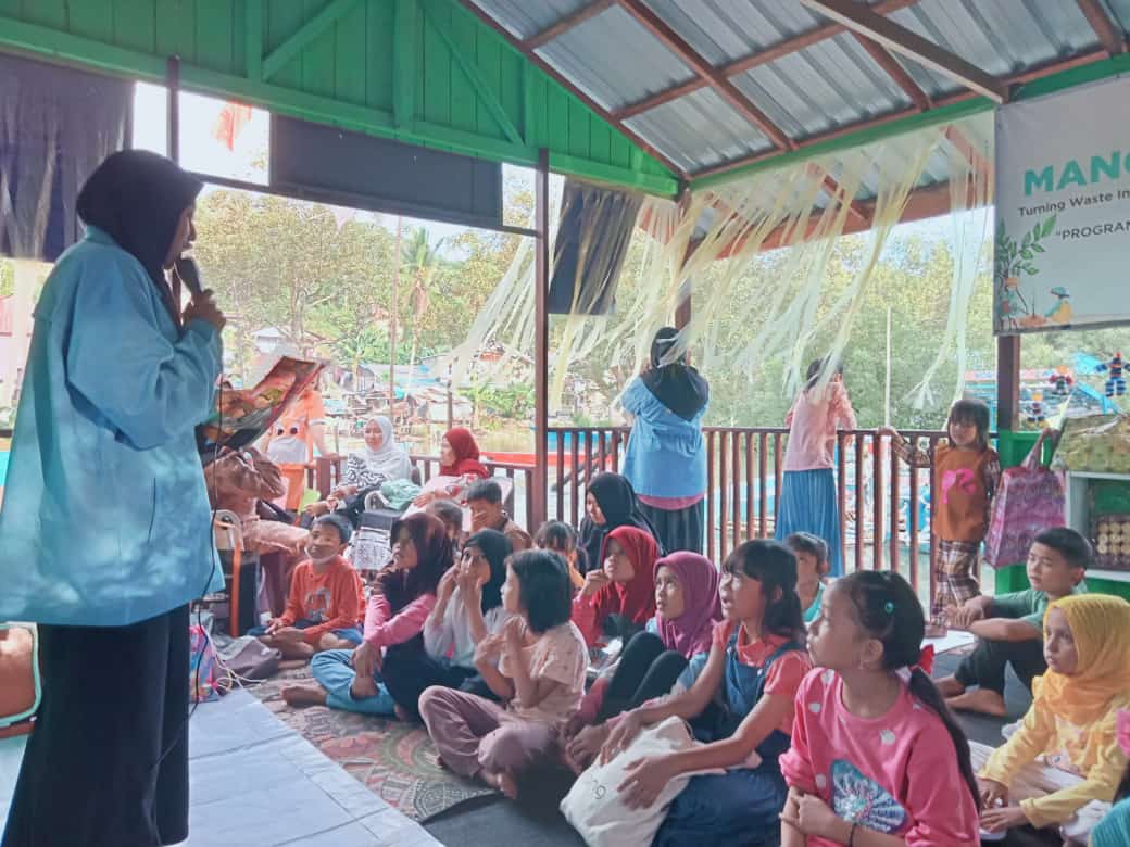 KKN STAI Balikpapan Kelurahan Margo Mulyo Menggelar Lomba Menggambar dan Mewarnai untuk Meningkatkan Kreativitas dan Kesadaran Lingkungan Anak-Anak di Wisata Desa Pesisir Bersih